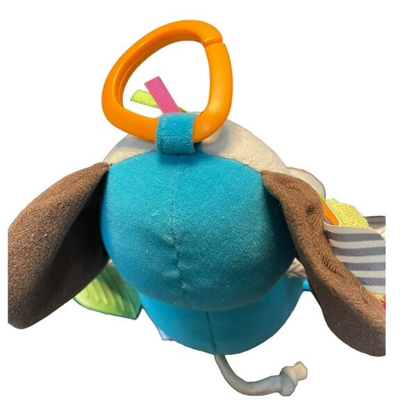 Skip Hop Plush Elephant Bandana Buddies Nursery Baby Shower Gift Crinkle Teether - Picture 11 of 12